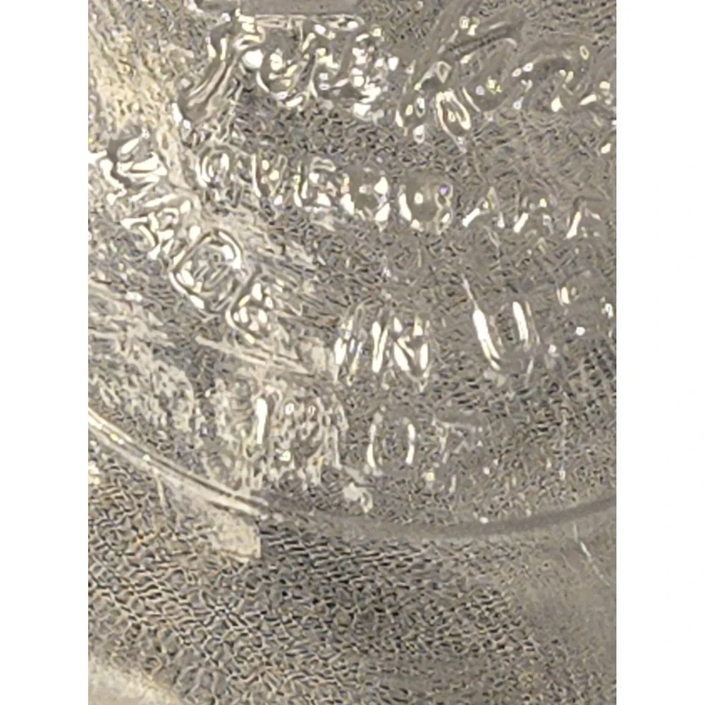 Vintage Anchor Hocking Clear Glass Round Casserole Dish Small Covered Bowl & Lid